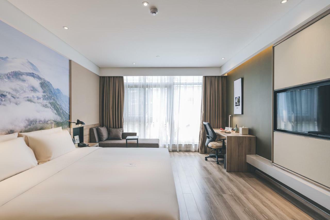 Atour Hotel Haining Leather City South Gate מראה חיצוני תמונה