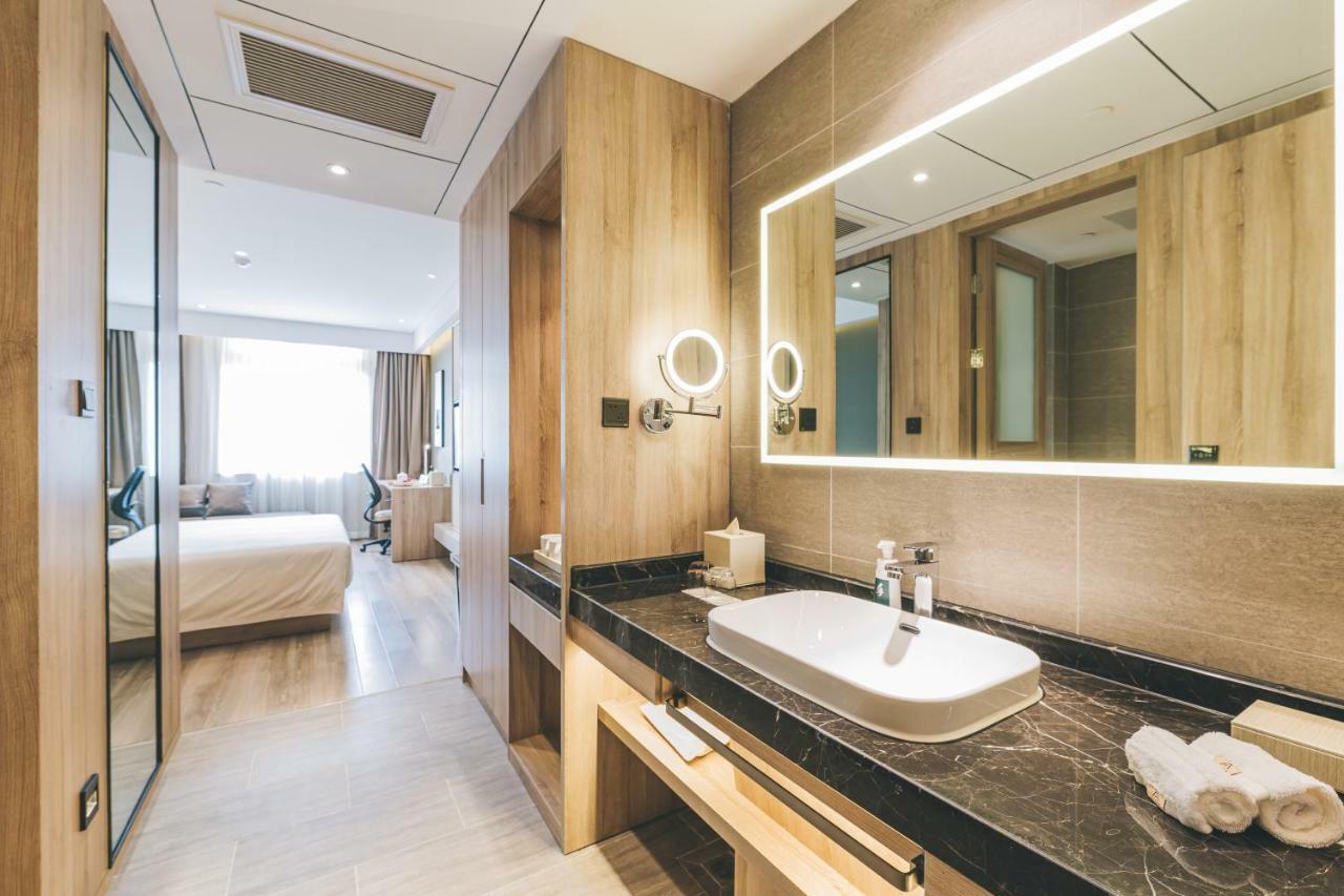 Atour Hotel Haining Leather City South Gate מראה חיצוני תמונה